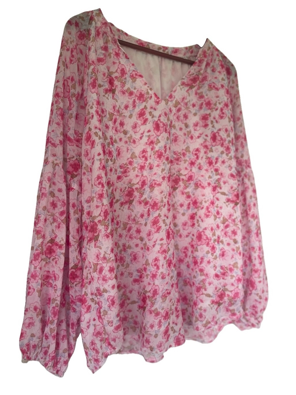 Women’s Floral Boho Top - Picture 2 of 8